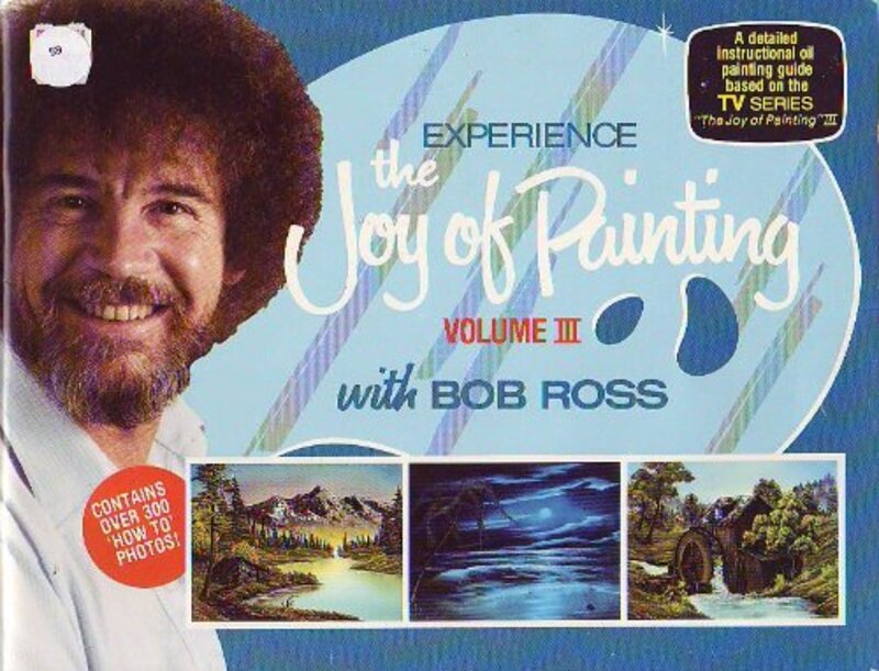 Book cover for "The Joy of Painting Volume 3" by Bob Ross
