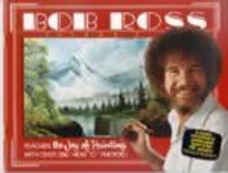 Book cover for "The Joy of Painting Volume 5" by Bob Ross