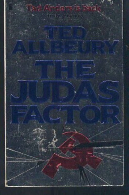 Book cover for "The Judas Factor" by Ted Allbeury