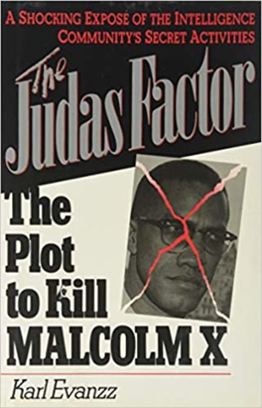 Book cover for "The Judas Factor" by Karl Evanzz