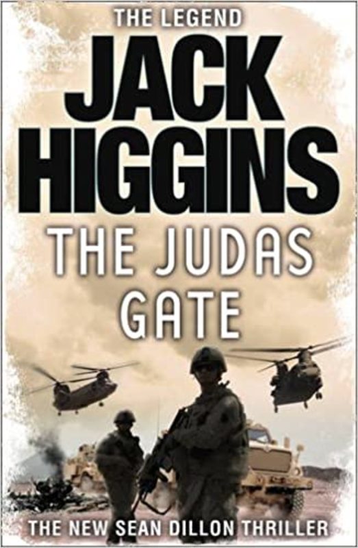 Book cover for "The Judas Gate" by Jack Higgins