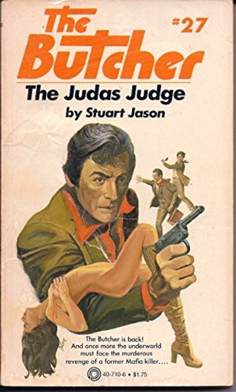 Book cover for "The Judas Judge" by Stuart Jason