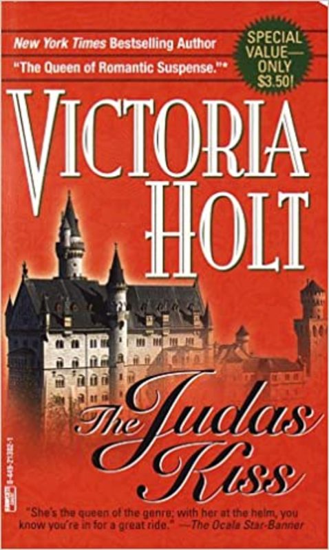 Book cover for "The Judas Kiss" by Victoria Holt