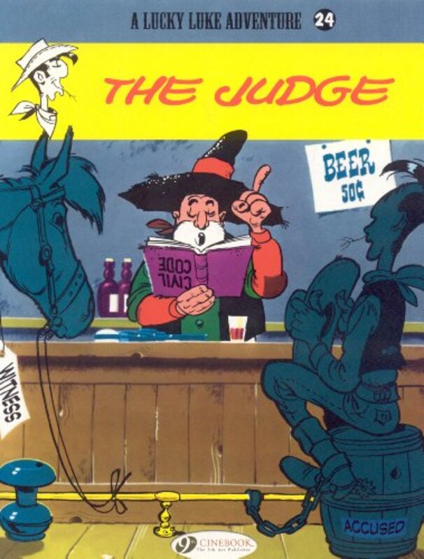 Book cover for "The Judge" by Rene Goscinny