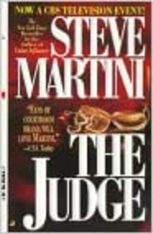 Book cover for "The Judge" by Steve Martini