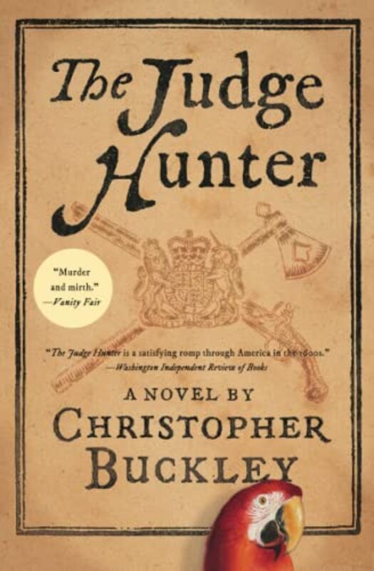 Book cover for "The Judge Hunter" by Christopher Buckley