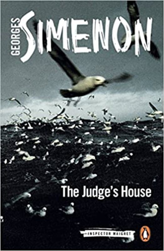 Book cover for "The Judge's House" by Georges Simenon