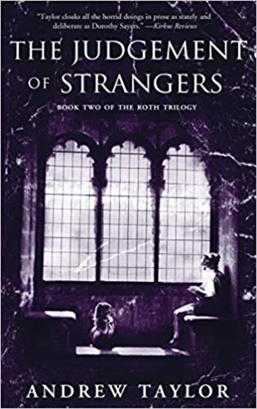 Book cover for "The Judgement of Strangers" by Andrew Taylor
