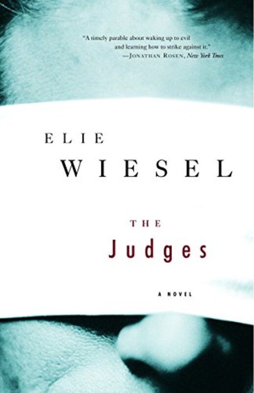 Book cover for "The Judges" by Elie Wiesel