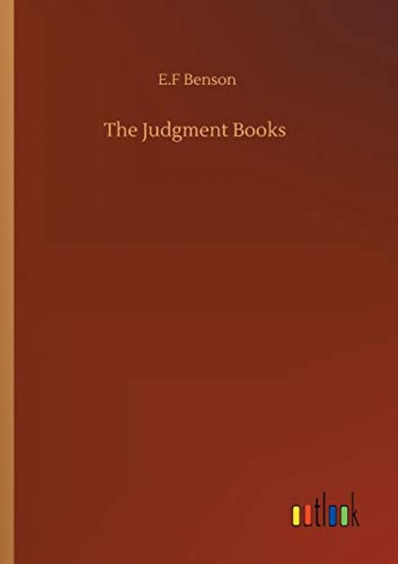 Book cover for "The Judgment Books" by EF Benson