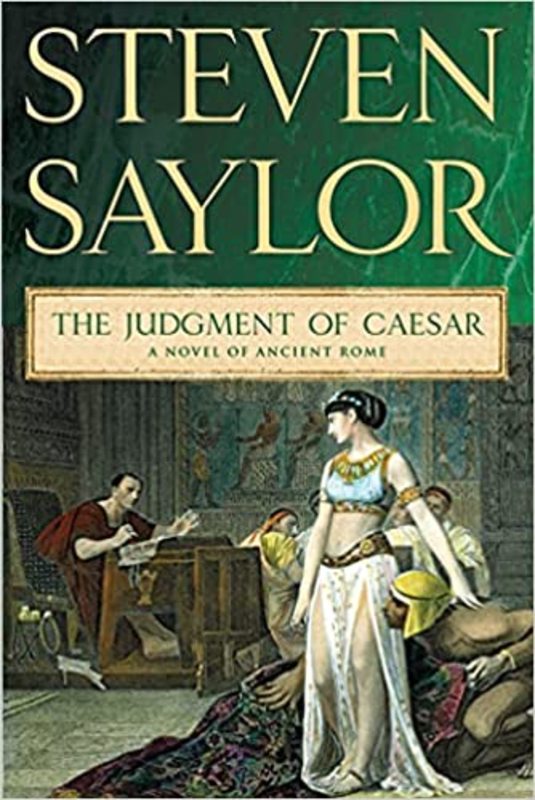 Book cover for "The Judgment of Caesar" by Steven Saylor