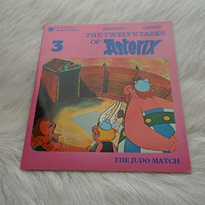 Book cover for "The Judo Match" by Goscinny