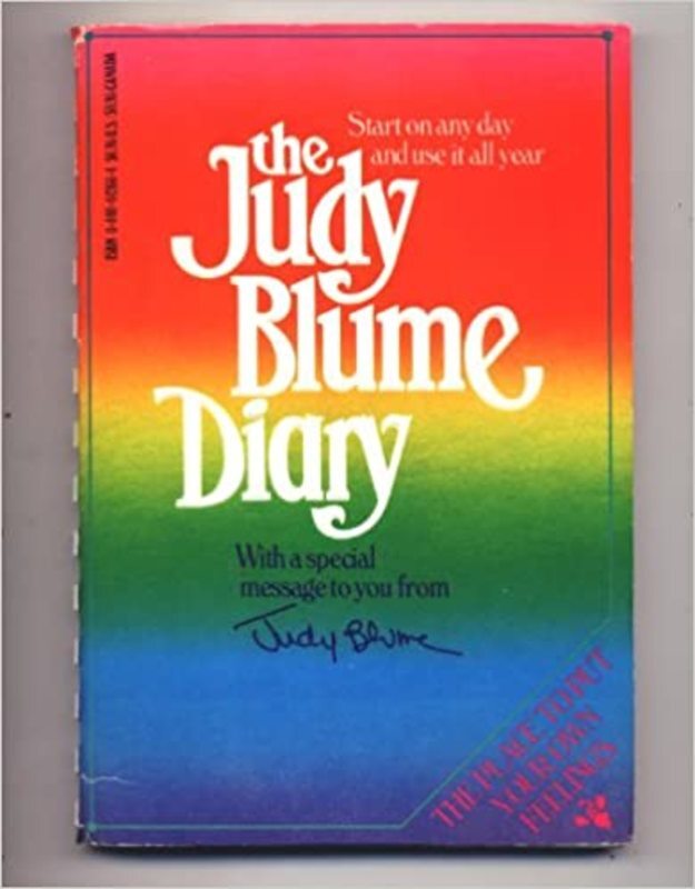 Book cover for "The Judy Blume Diary" by Judy Blume