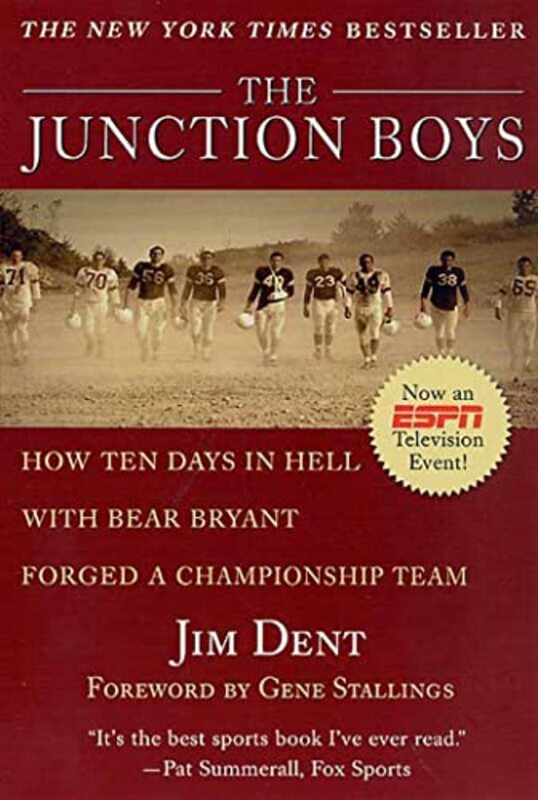 Book cover for "The Junction Boys" by Jim Dent