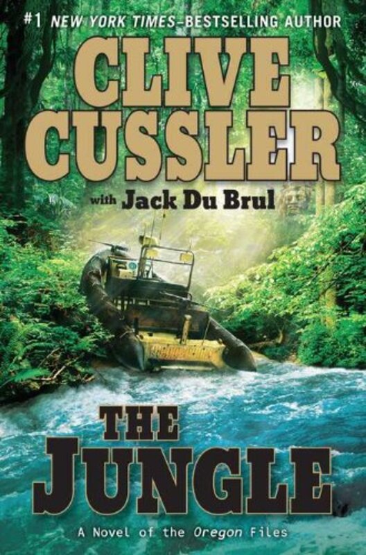 Book cover for "The Jungle" by Clive Cussler