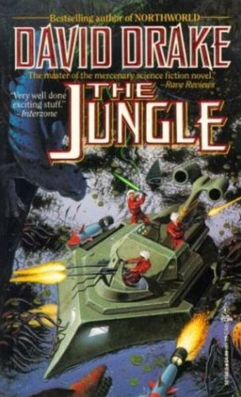 Book cover for "The Jungle" by David Drake