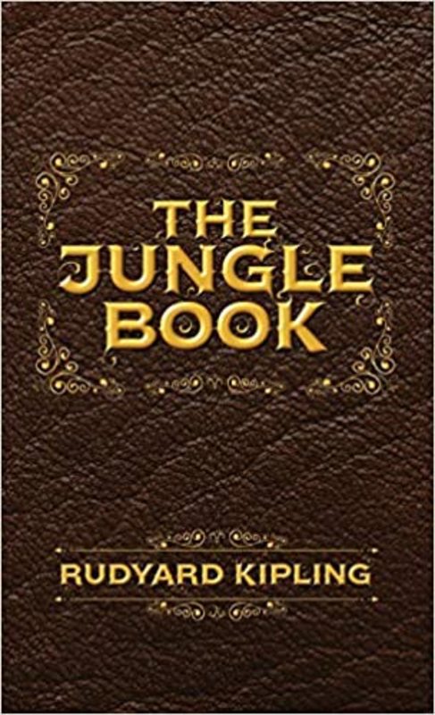Book cover for "The Jungle Book" by Rudyard Kipling