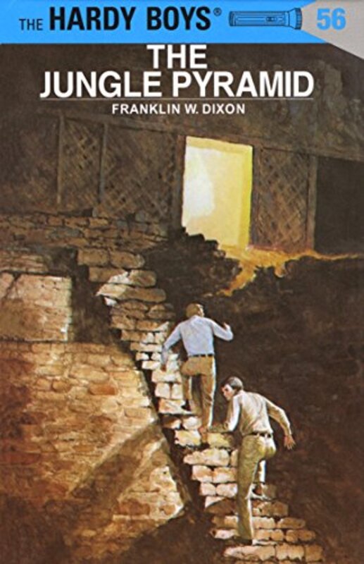 Book cover for "The Jungle Pyramid" by Franklin W Dixon