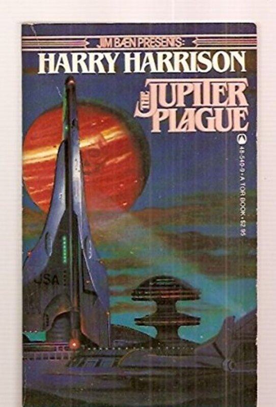 Book cover for "The Jupiter Plague" by Harry Harrison