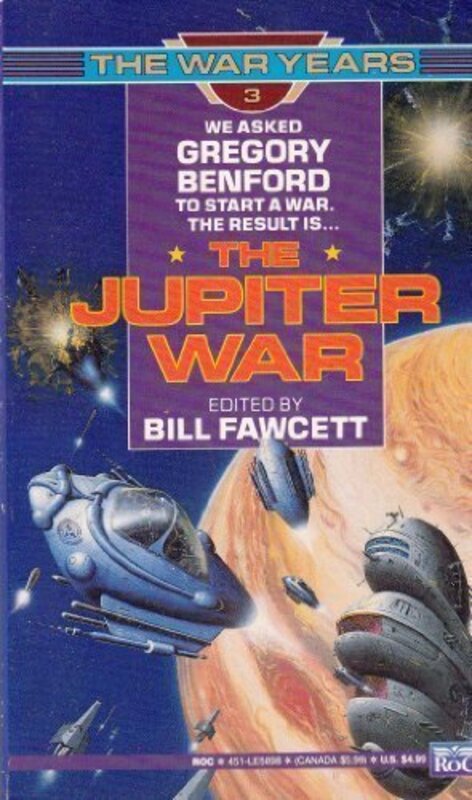 Book cover for "The Jupiter War" by Gregory Benford
