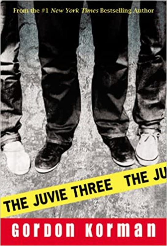 Book cover for "The Juvie Three" by Gordon Korman