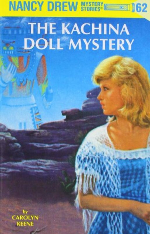 Book cover for "The Kachina Doll Mystery" by Mildred A Wirt
