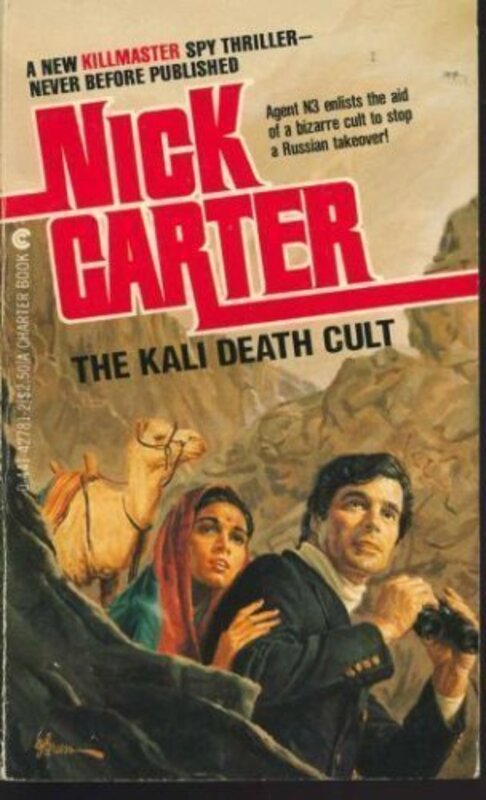 Book cover for "The Kali Death Cult" by Nick Carter