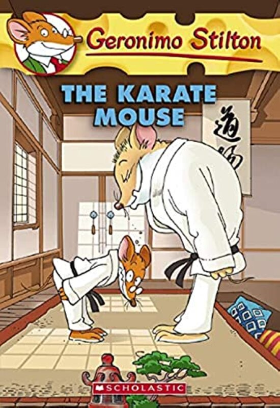 Book cover for "The Karate Mouse" by Elisabetta Dami