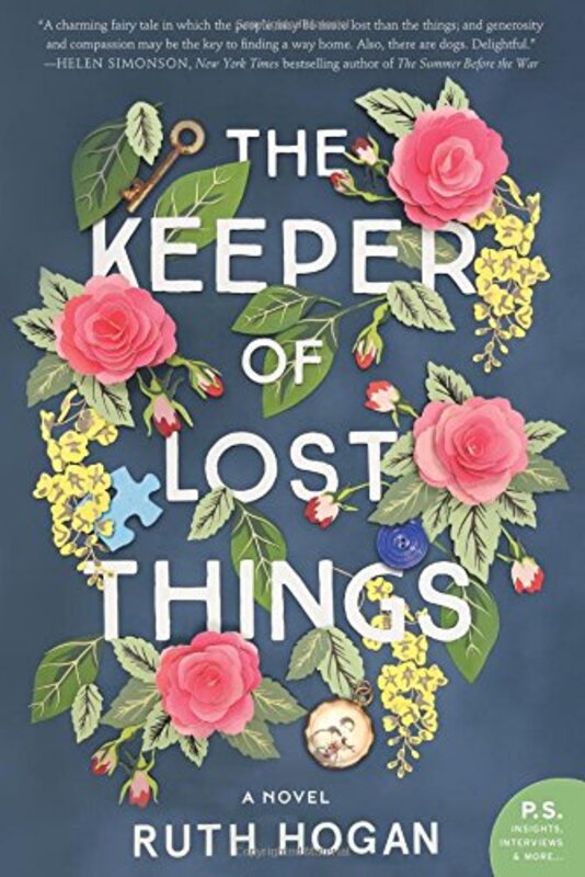 Book cover for "The Keeper of Lost Things" by Ruth Hogan