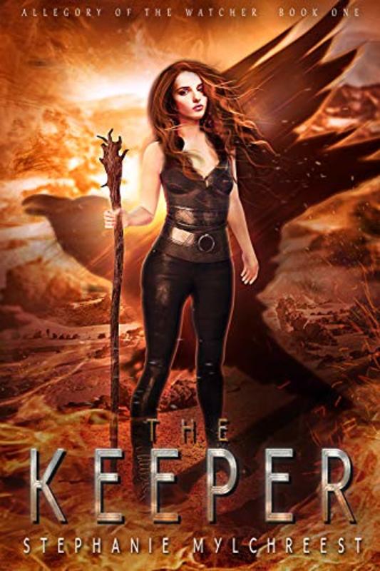 Book cover for "The Keeper: Allegory of the Watcher Book One" by Stephanie Mylchreest