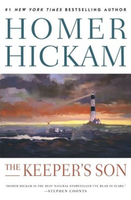 Book cover for "The Keeper's Son" by Homer Hickam