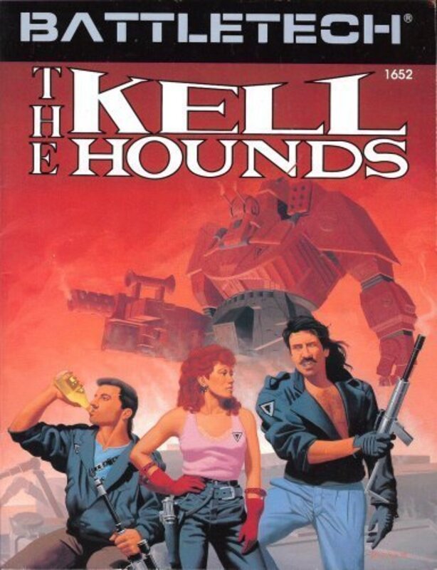 Book cover for "The Kell Hounds" by Michael A Stackpole