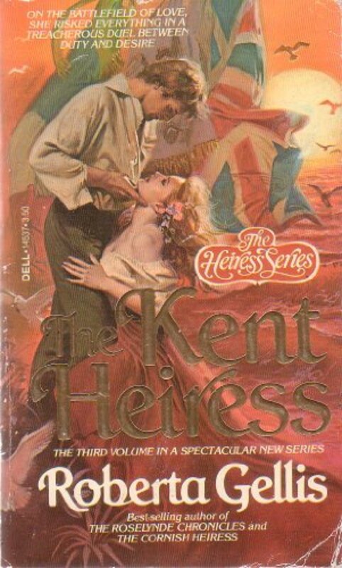 Book cover for "The Kent Heiress" by Roberta Gellis