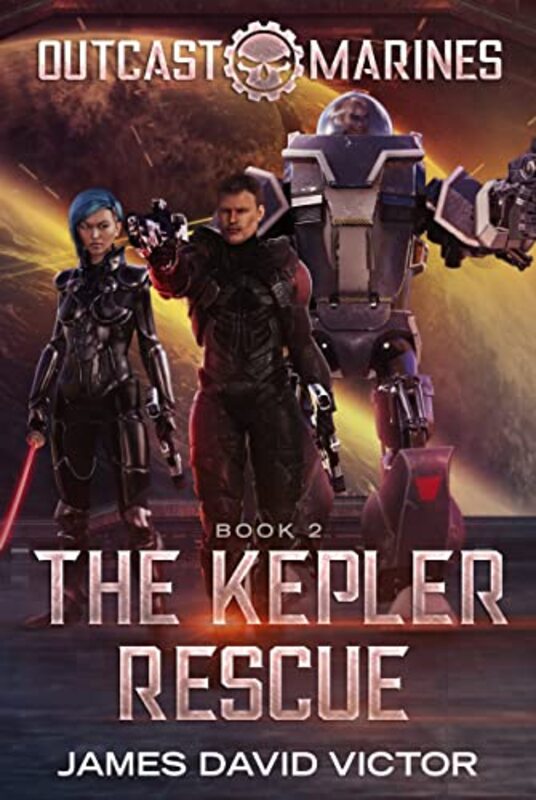 Book cover for "The Kepler Rescue" by James David Victor