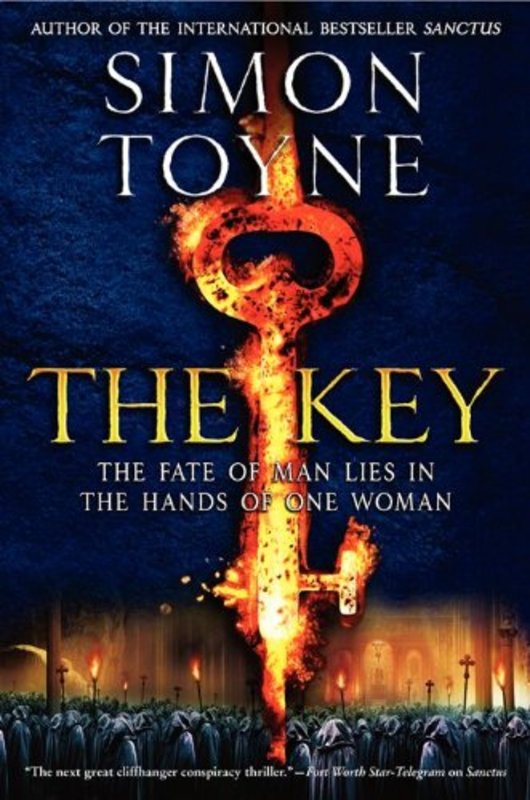 Book cover for "The Key" by Simon Toyne