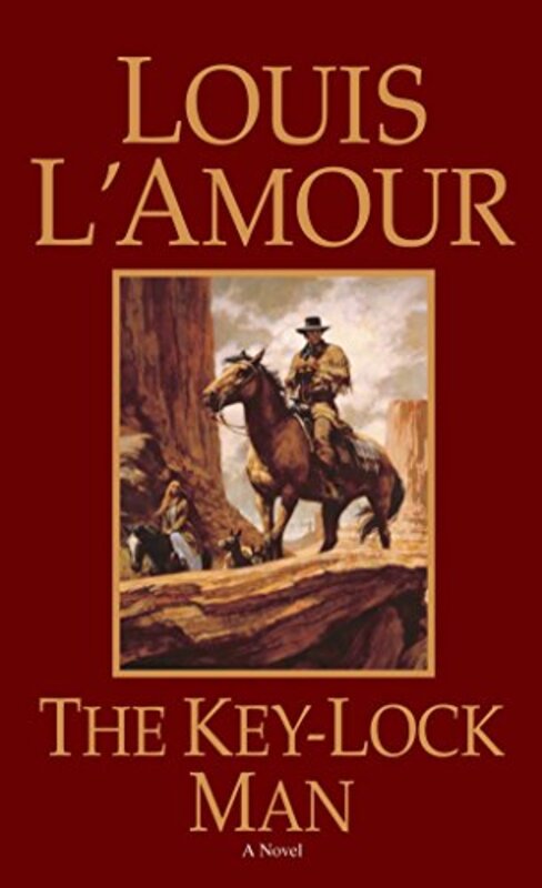 Book cover for "The Key-Lock Man" by Louis LAmour