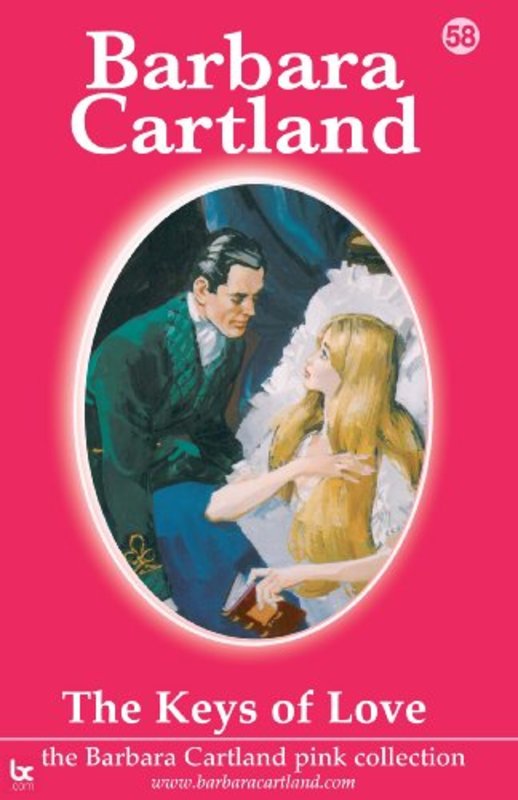 Book cover for "The Keys of Love" by Barbara Cartland