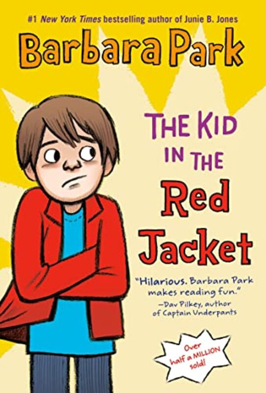 Book cover for "The Kid in the Red Jacket" by Barbara Park