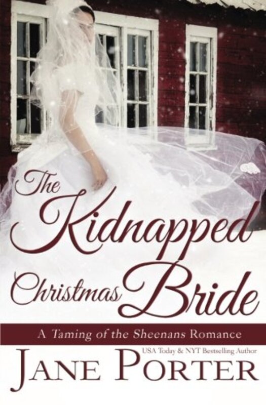 Book cover for "The Kidnapped Christmas Bride" by Jane Porter