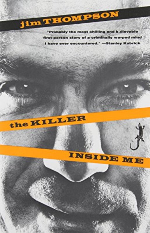 Book cover for "The Killer Inside Me" by Jim Thompson