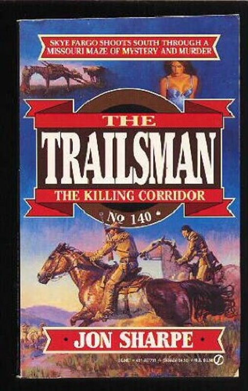 Book cover for "The Killing Corrider" by Jon Sharpe