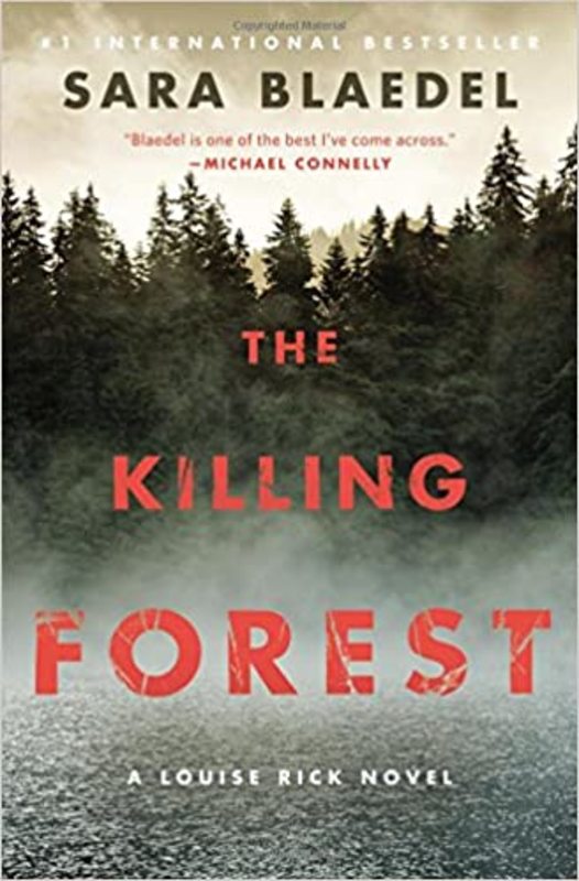 Book cover for "The Killing Forest" by Sara Blaedel