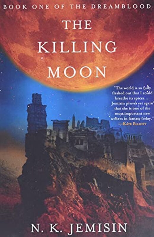 Book cover for "The Killing Moon" by NK Jemisin