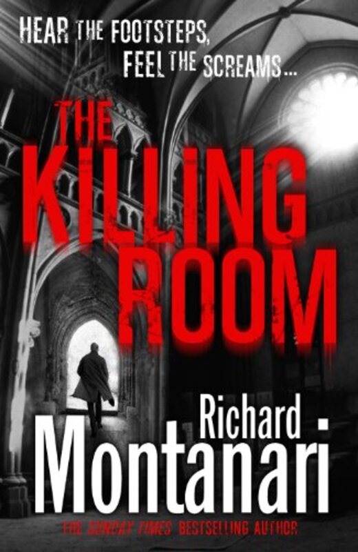 Book cover for "The Killing Room" by Richard Montanari