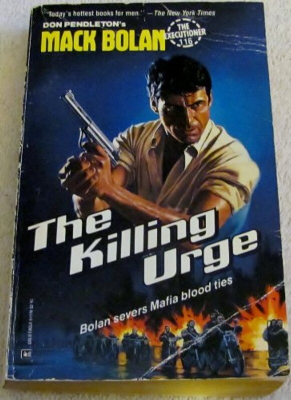 Book cover for "The Killing Urge" by Don Pendleton