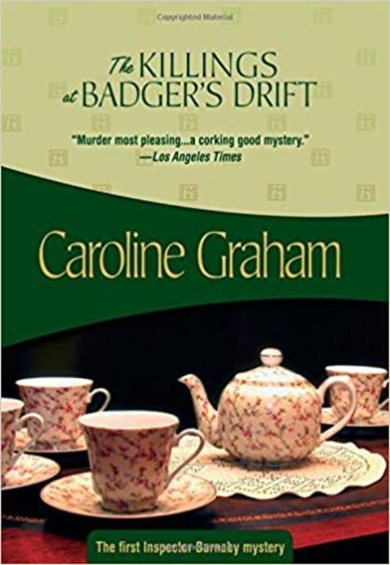 Book cover for "The Killings at Badger's Drift" by Caroline Graham