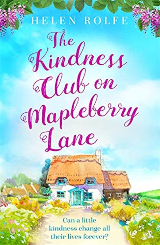 Book cover for "The Kindness Club on Mapleberry Lane" by Helen J Rolfe