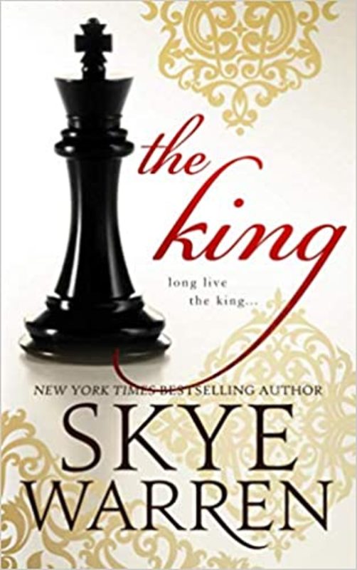 Book cover for "The King" by Skye Warren