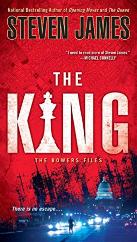 Book cover for "The King" by Steven James