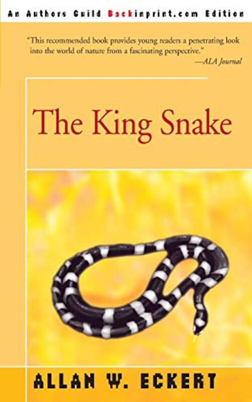 Book cover for "The King Snake" by Allan W Eckert